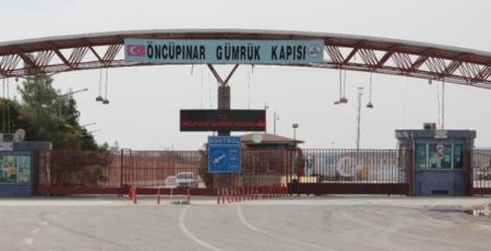 Öncüpınar Gümrük Kapısı yeniden açıldı Öncüpınar gümrük kapısı yeniden açıldı